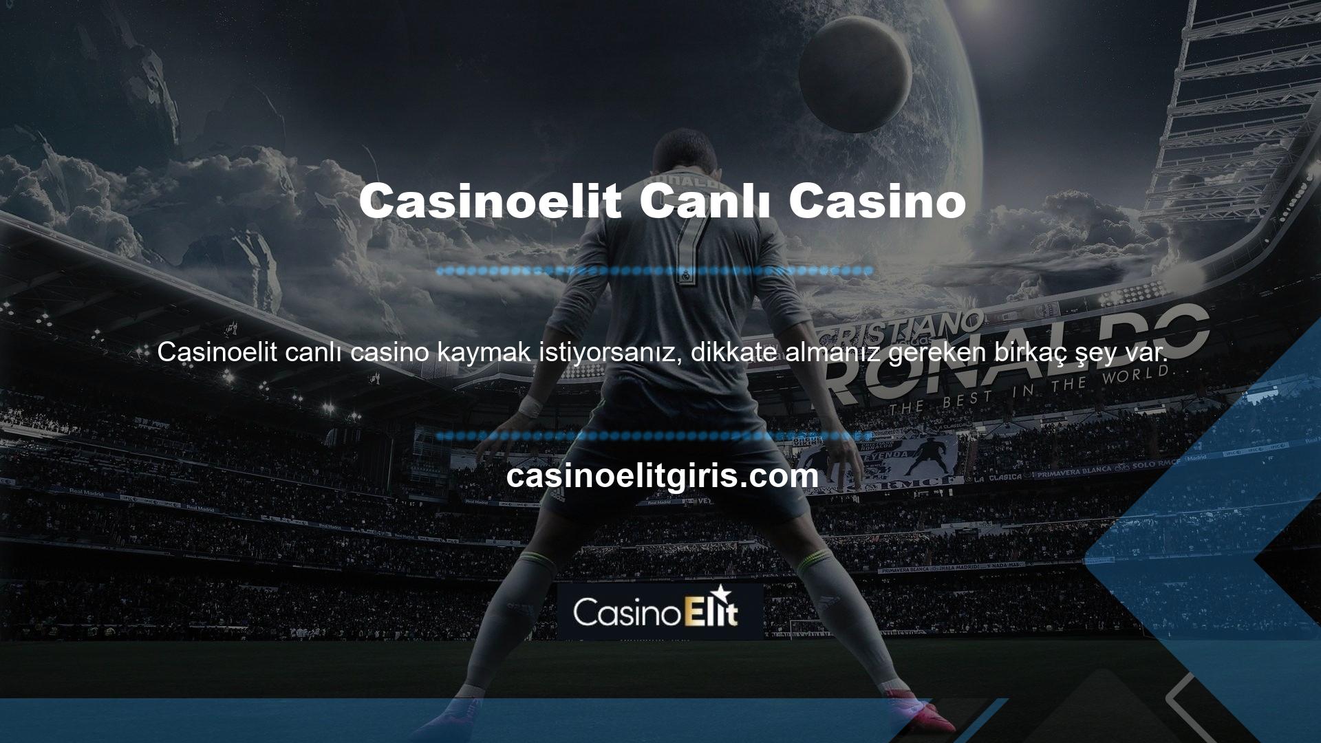 Casinoelit Canlı Casino Web Sitesi Her şeyden önce, bahis kuponlarını hedeflemenin her zaman kendini göstermeyen bir fırsat olduğunu belirtmek gerekir