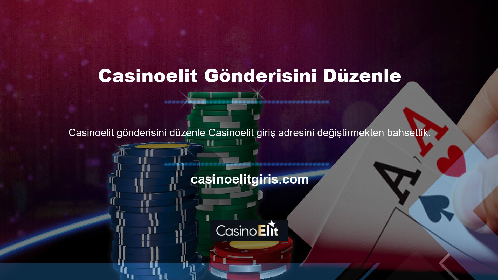 Yasadışı casino sitelerine erişmek için, sık sık değişen güncel adresinizi bilmeniz gerekir
