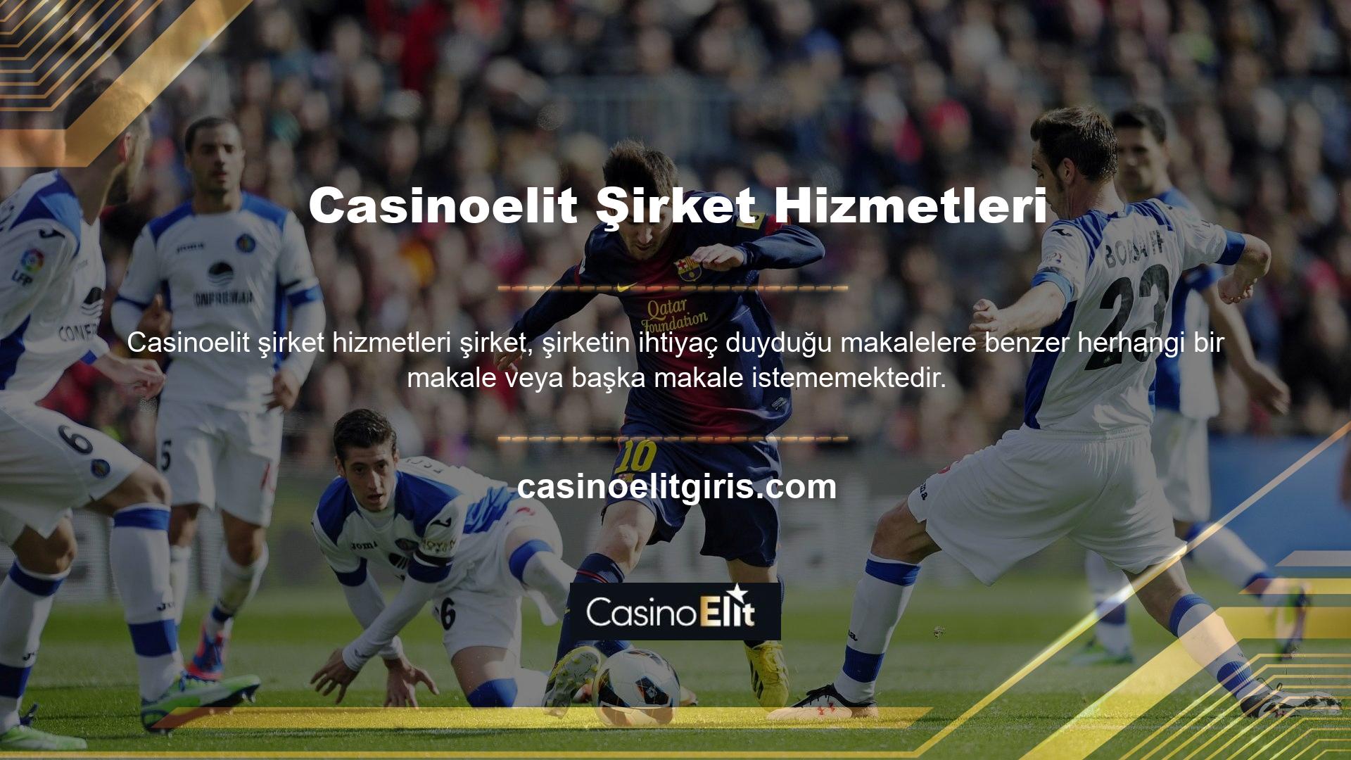 Şirket, oyuncunun güvenliğine ve hesabına zarar verebilecek herhangi bir makale istemeyecektir